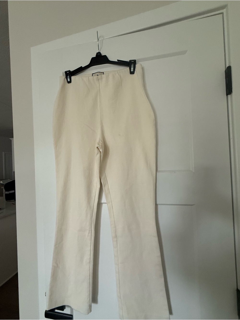 Tuckernuck Cream Boot-Cut Pants